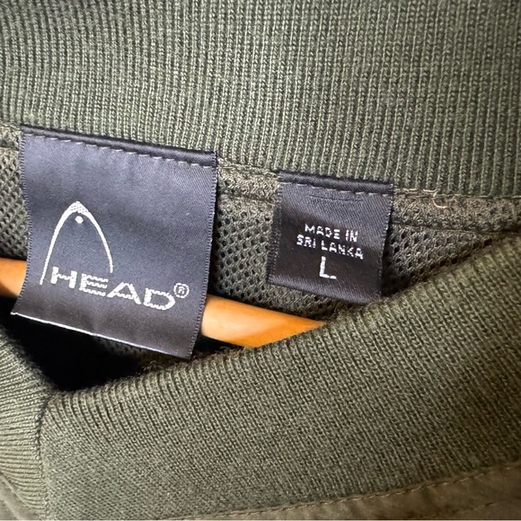 Head Tennis VNeck Pullover Jacket windbreaker pickleball gear warm up coat - Picture 6 of 6